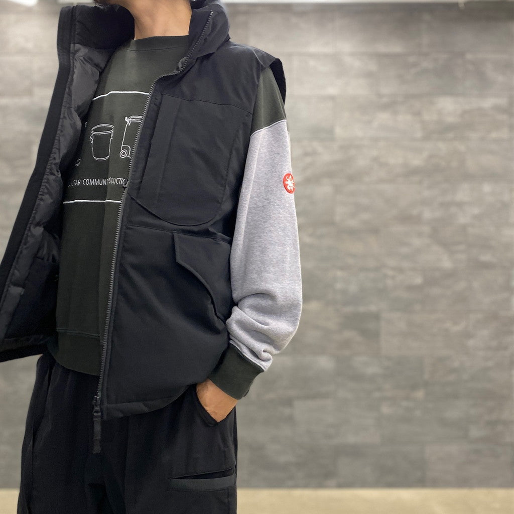 CONTAINER CREW NECK #BLACK [CES22CS05]