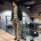 PLEATED TROUSERS -TYPE 2- #GRAY [23FW-WMP-TR23]