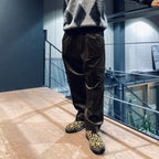 DOUBLE PLEATED CORDUROY TROUSERS #BROWN [23FW-WMP-PT02]