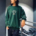 JOHNNY | CREW NECK SWEAT SHIRT #GREEN [JOHNNY-WM-SS01]
