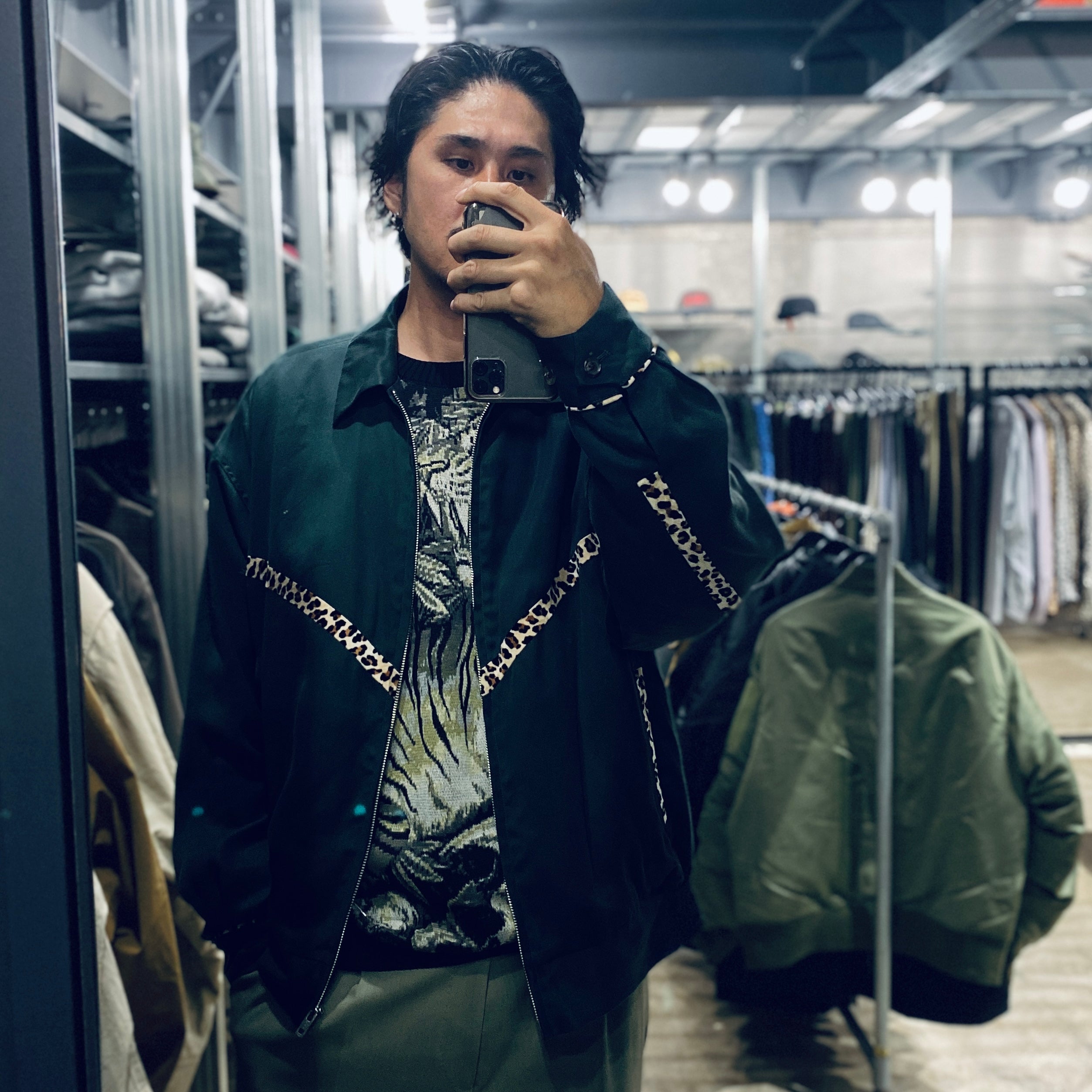 WESTERN JACKET -TYPE 2- #GREEN [23FW-WMO-BL12]