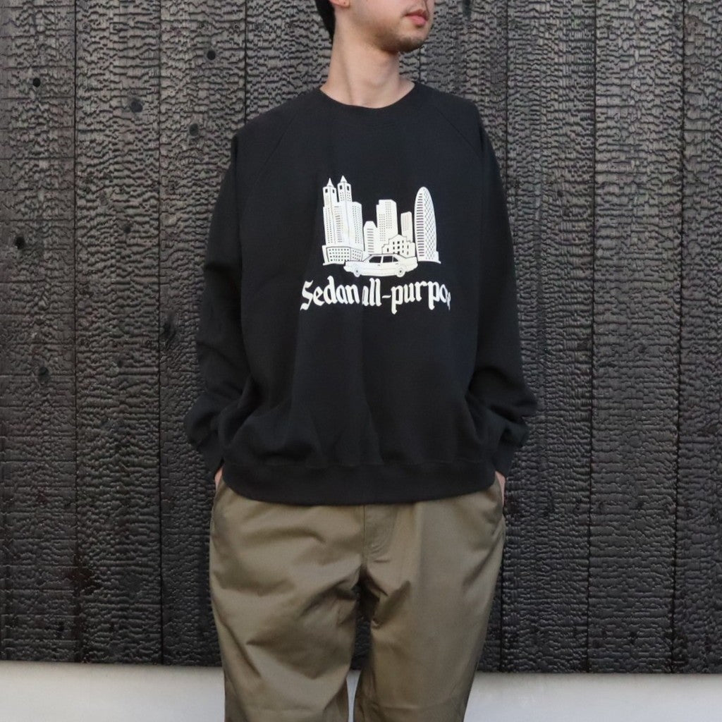 Skyscrapers Sweatshirts #Black [SD26F-CT05]