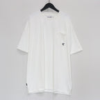 STRETCH FIBER POCKET TEE #White [25SS-T03]