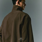 EVD1 Half Zip Polo Shirt #Brown [GOOPI-26AW-SEP-02]