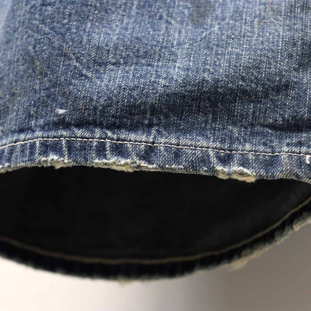 HERITAGE DENIM PAINTER PANTS AGED #INDIGO [BW261-HDPP]