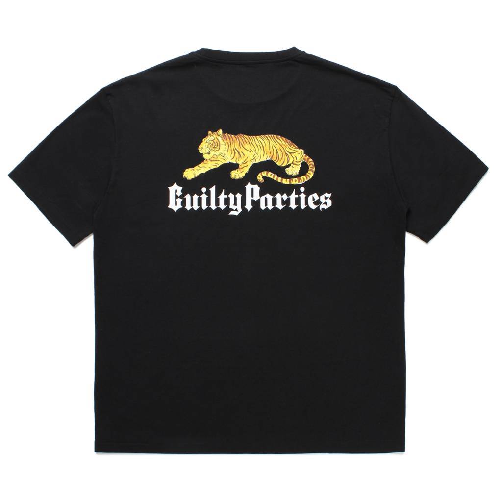 水洗重磅圓領T卹（8型）#黑色 [25SS-WMT-WT08]