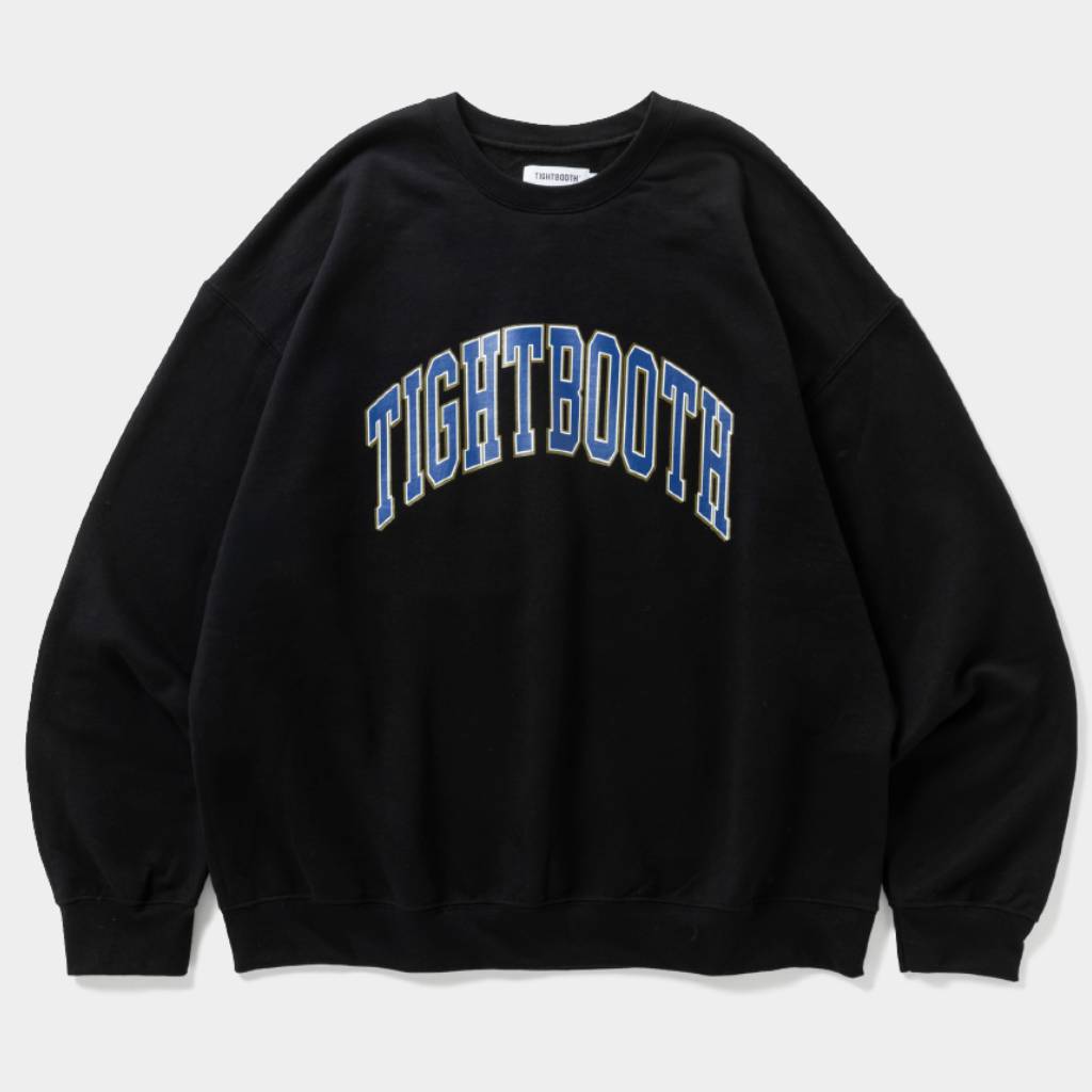 COLLEGE CREW SWEAT #Black [FW26-SW10]