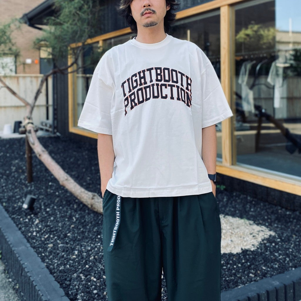 COLLEGE S/S T-SHIRT #White [SU25-T06]