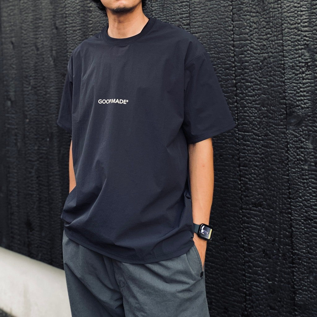 「DE-G」 It’s GOOPiMADE Logo Tee #Navy [GOOPI-26SS-APR-02]