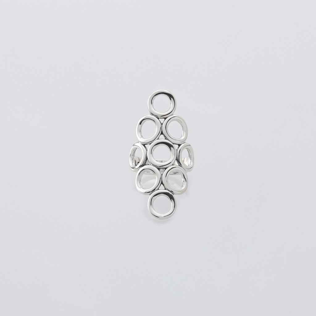 Hoops Ring #SILVER [XOR078]