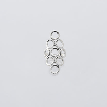 Hoops Ring #SILVER [XOR078]