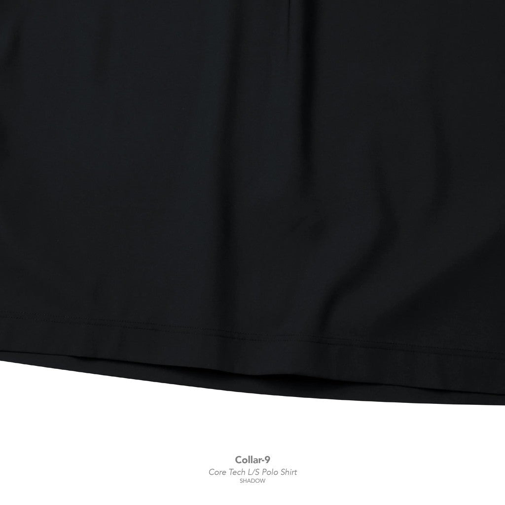 Collar-9 Core Tech 長袖 Polo 衫 #Shadow [GOOPI-25AW-OCT-03]