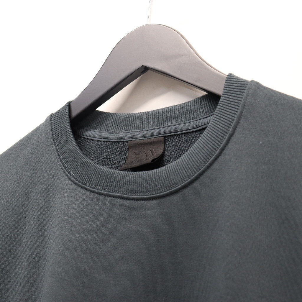 TECH SWEAT CREW S/S #INK BLACK [BE-51026]