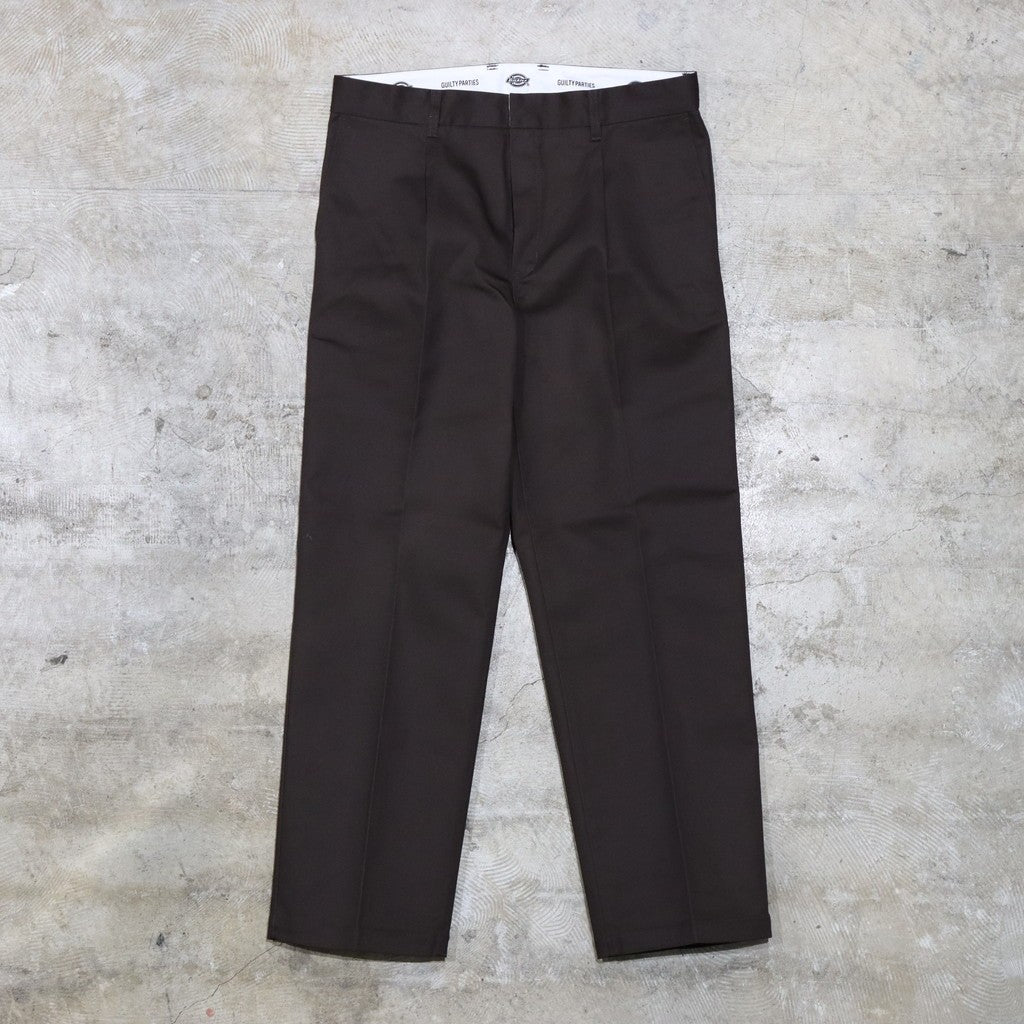 DICKIES | PLEATED TROUSERS #BROWN [24FW-WMP-DC01]