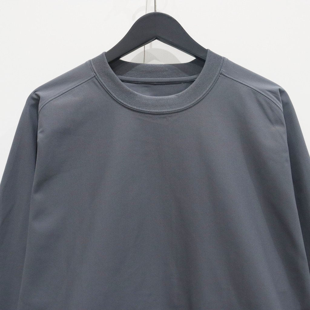 TECH LIGHTWEIGHT L/S TEE #CHARCOAL [BE-30025]