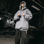 "G7-H1" 陰影漆連帽衫 #GRAY [GOOPI-23AW-OCT-03]