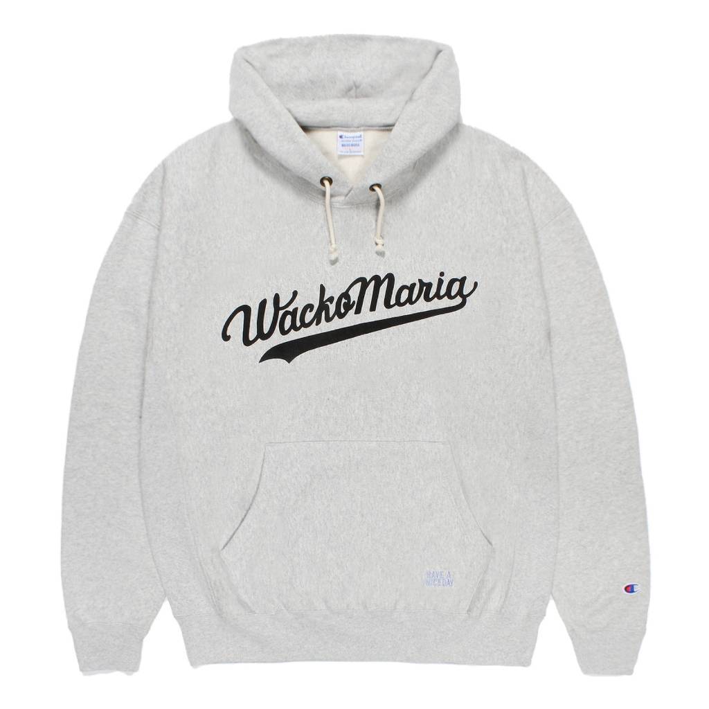 CHAMPION | REVERSE WEAVE PULLOVER HOODED SWEAT SHIRT ( TYPE-1 ) #SILVER GRAY [26FW-WMC-CP02]