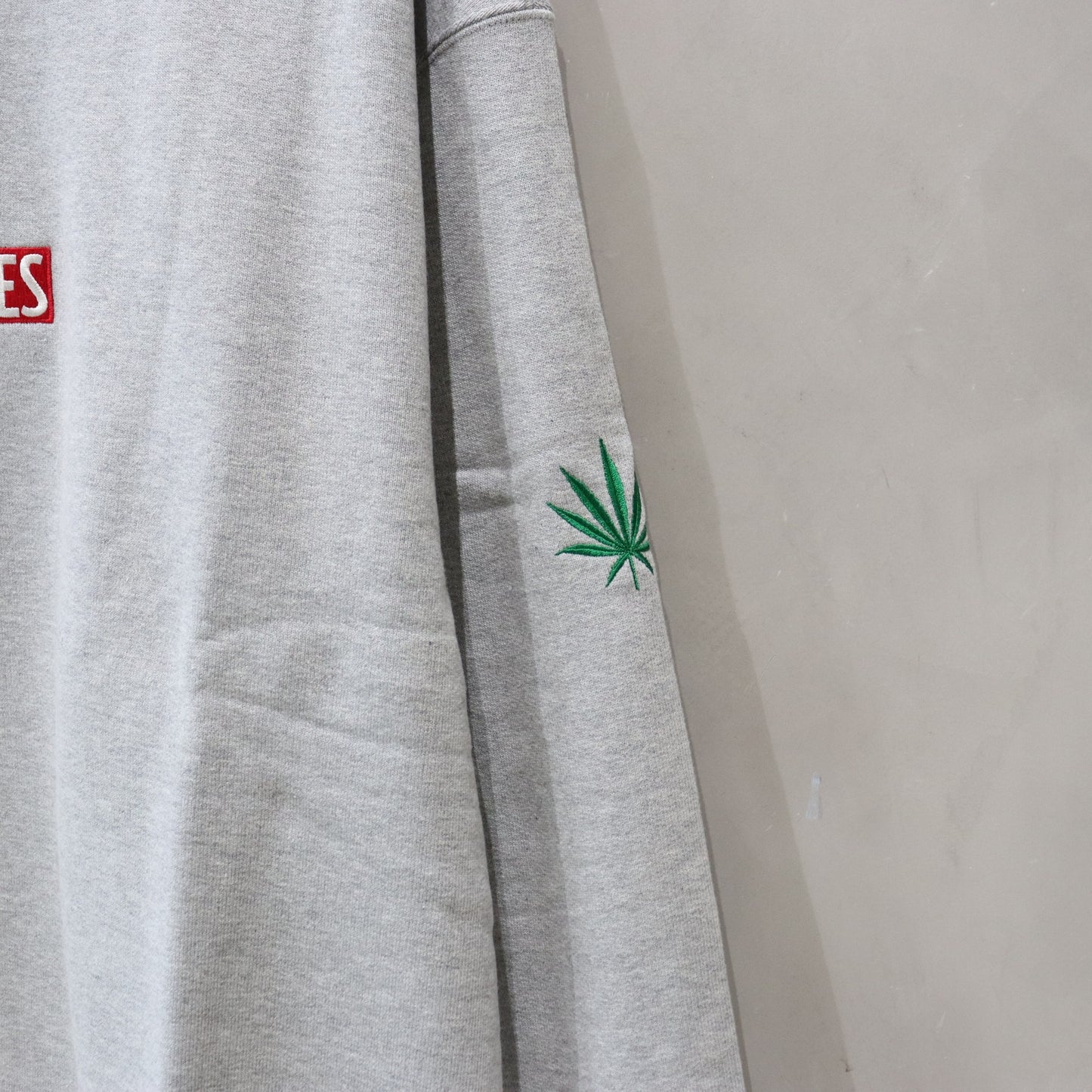 HIGHTIMES | HEAVY WEIGHT CREW NECK SWEAT SHIRT #GRAY [HIGHTIMES-WM-SS16]