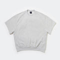 TECH SWEAT CREW S/S #TOP GRAY [BE-51025]