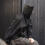 鬼 HOODIE #BLACK × GREEN [JI-25AW-HD01]