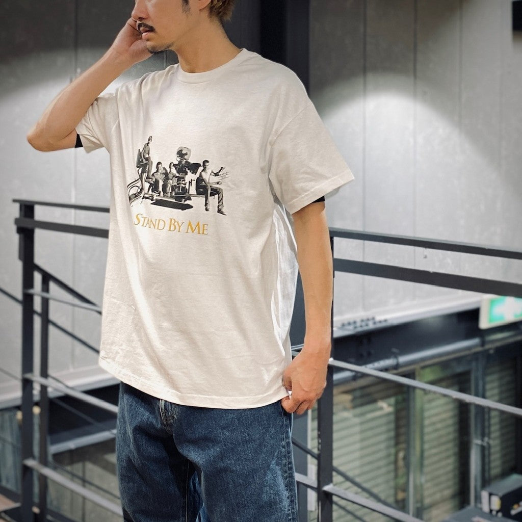 STAND BY ME | CREW NECK T-SHIRT ( TYPE-3 ) #WHITE [SBM-WM-TEE03]