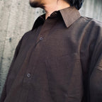 EVD Basic Pocket L/S Shirt #Brown [GOOPI-26AW-SEP-01]