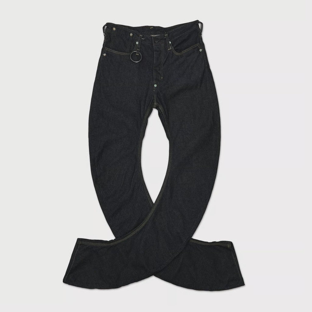 【 ➖ 】 MINUS マイナス ブーツカット　シンチバック　ブラックデニム　黒 MINUS | マイナス – cocorozashi