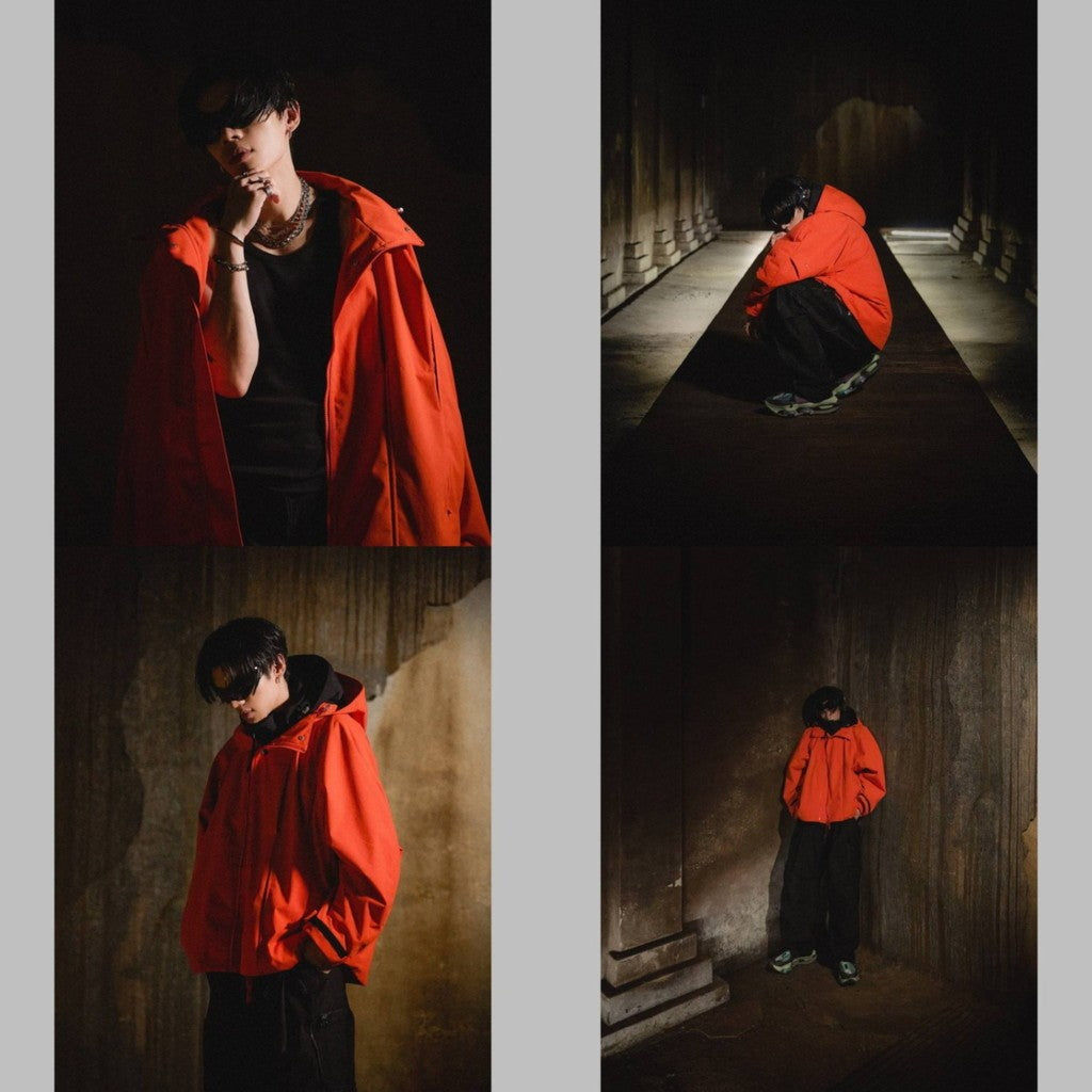 "8SE-01G" 專業多功能登山派克大衣 #PUMPKIN [GOOPI-24AW-DEC-02]