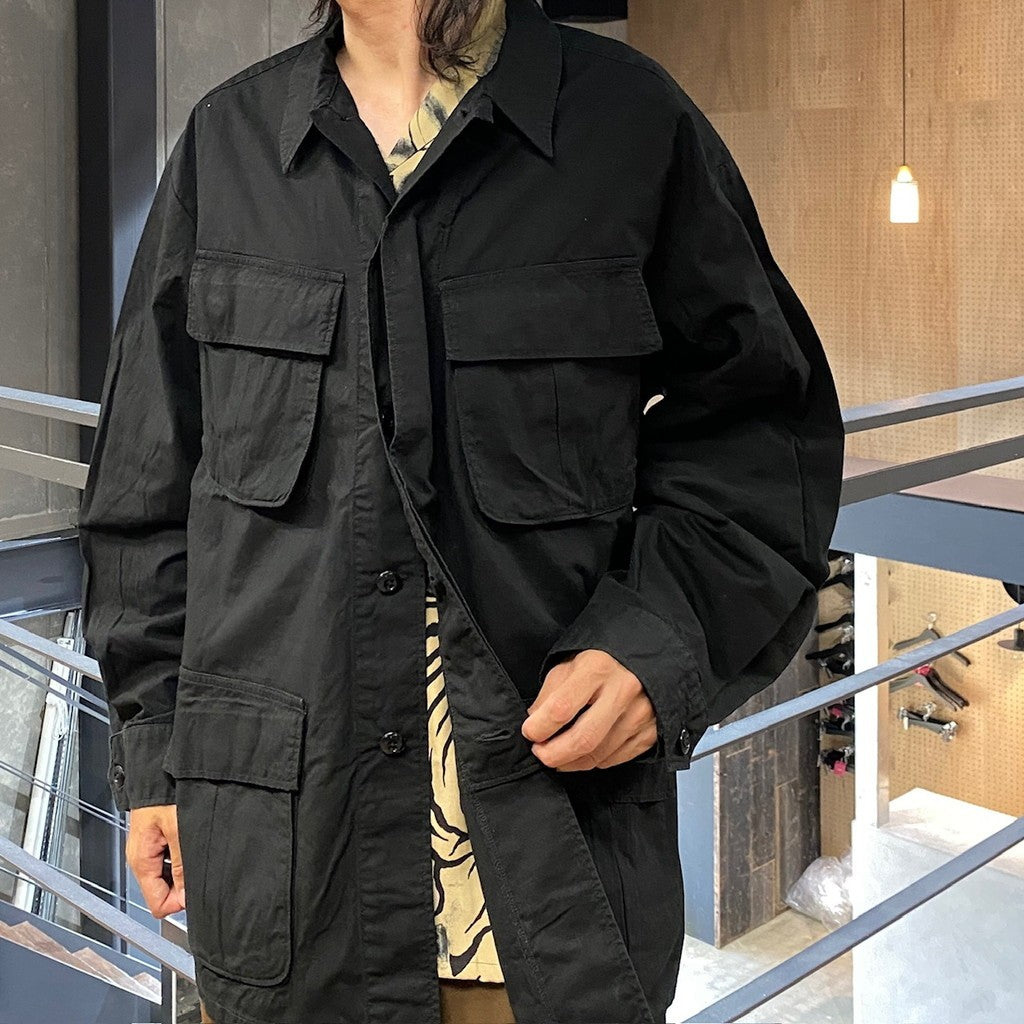FATIGUE JACKET (TYPE-2) #BLACK [24FWE-WMO-ML03]
