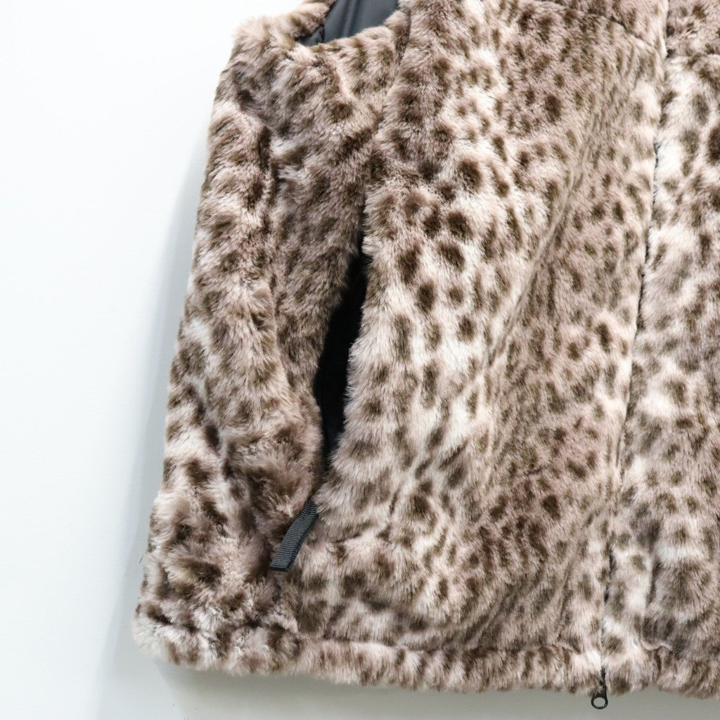 WILD THINGS | LEOPARD FUR HAPPY VEST ( TYPE-2 ) #L-PINK [26FW-WMO-WT06]
