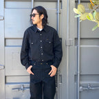 Lee | DENIM WESTERN SHIRT #BLACK [24SS-WMS-LE01]