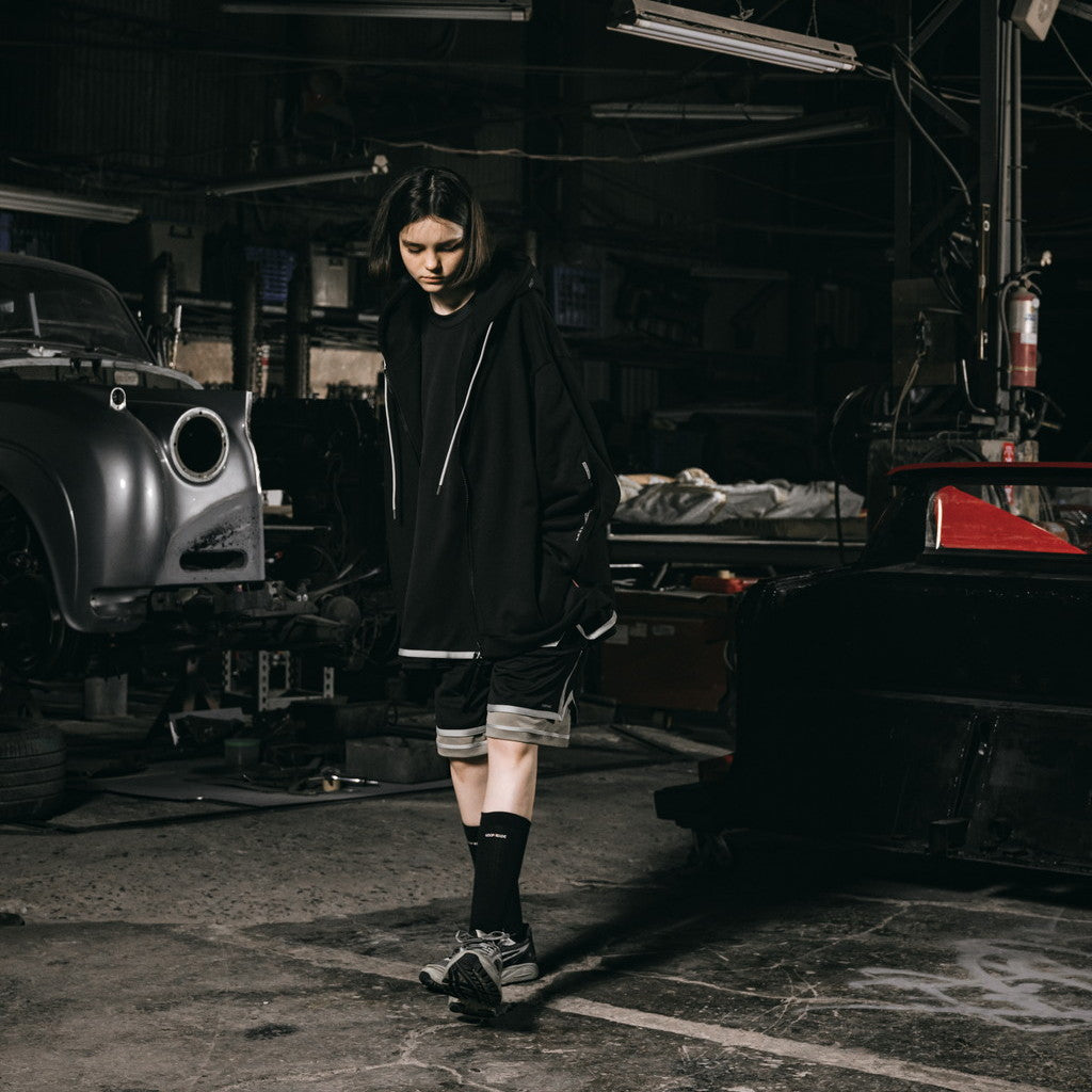 "7-C1" G-System 連帽外套 #BLACK [GOOPI-23AW-OCT-02]