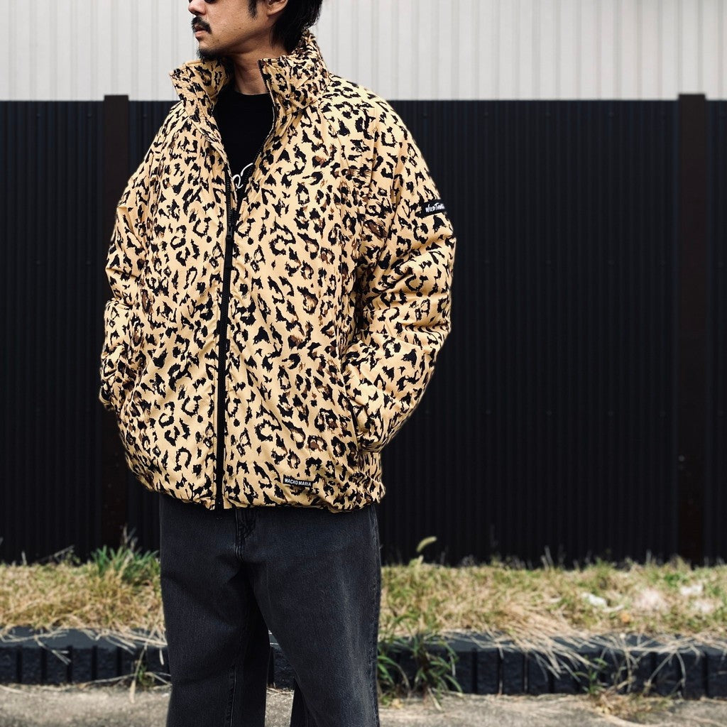 WILD THINGS | LEOPARD HAPPY JACKET #BEIGE [25FW-WMO-WT02