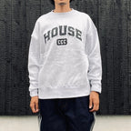 IS-NESS | SWEATSHIRT_HOUSE #ASH GRAY [CCC-263C007]