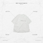 M005-i 「Crescent-G」 Graphic Tee #WHITE [GOOPI-24SS-APR-04]