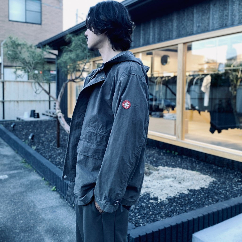 COTTON HOOD JACKET #CHARCOAL [CES29JK08]