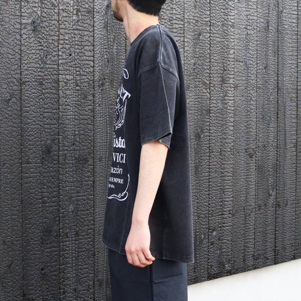 AJE pigment tee #black [BV-CUT2600610]