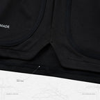 "Rve-S3" Riverside Track Shorts #純黑色 [GOOPI-24SS-AUG-04]