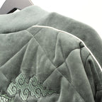 DELUXE | VELOUR SOUVENIR JKT #Gray [20TH-JK03]