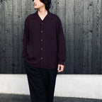 50'S SHIRT L/S ( TYPE-1 ) #BURGUNDY [26FW-WMS-OC03]