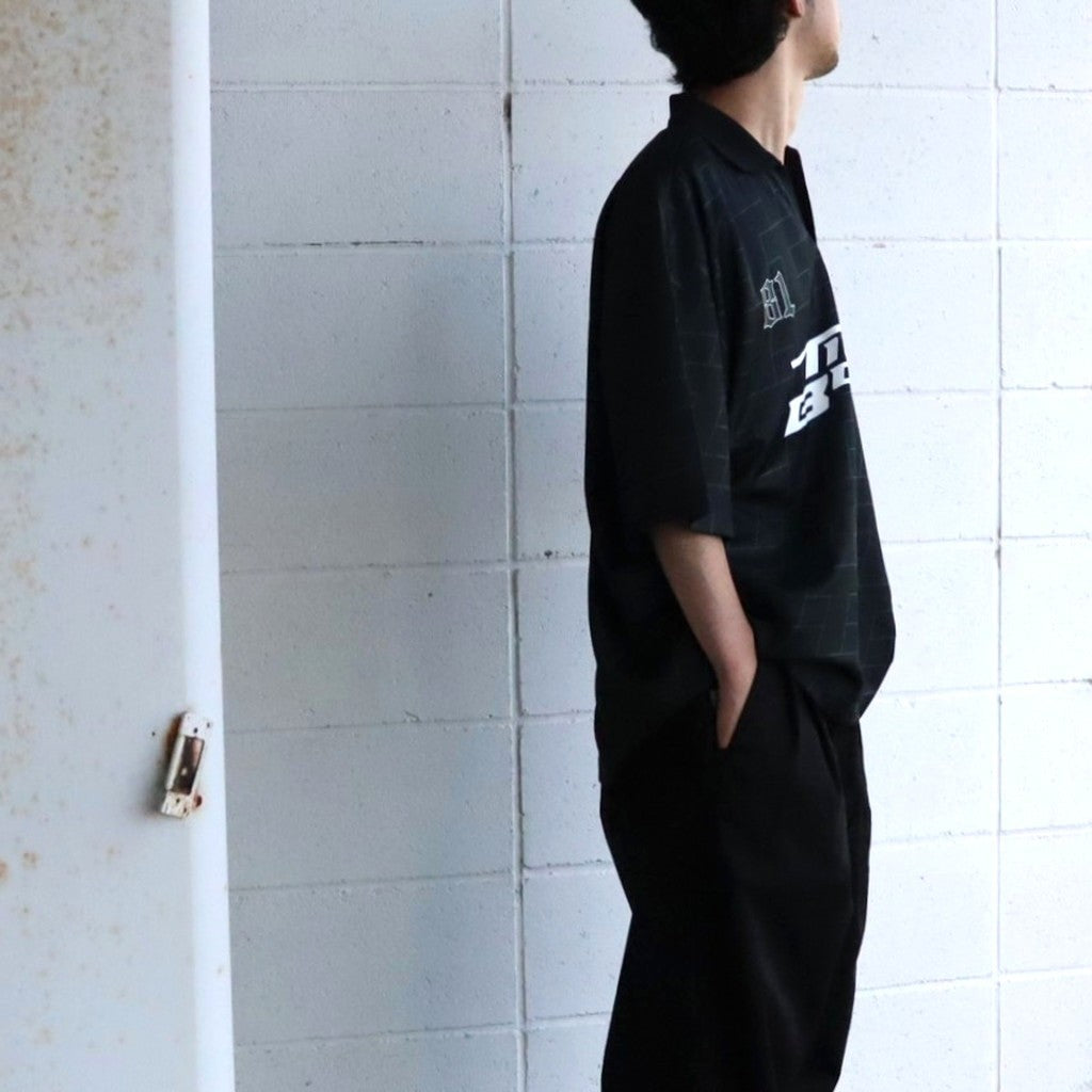 JERSEY OPEN POLO #Black [SU26-S04]