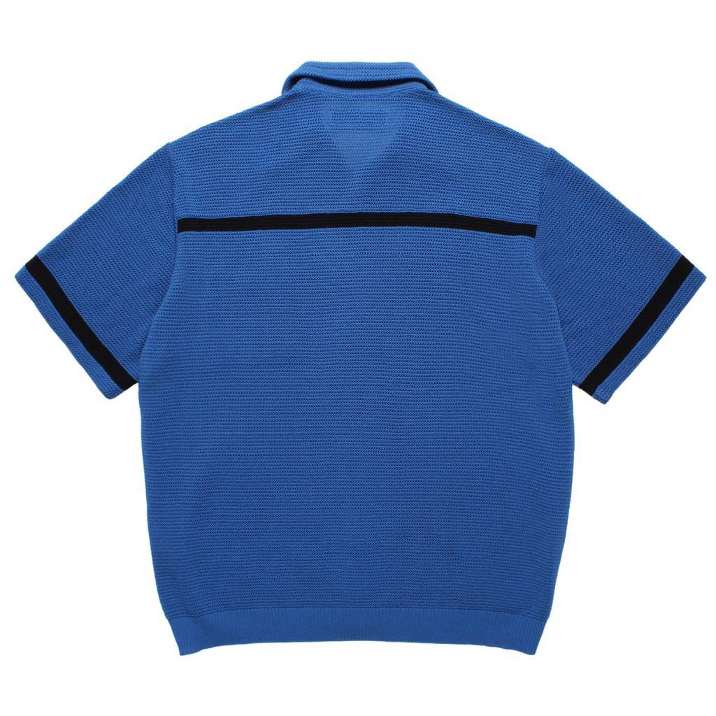 KNIT SHIRT ( TYPE-2 ) #BLUE [26SS-WMK-KN02]