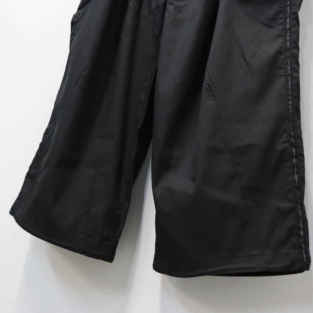 STRIPE BAGGY CARGO PANTS #Black [SU26-B06]