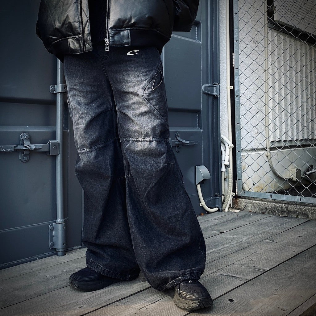 CPG | RHOMBUS DENIM PANTS #BLACK [25SS-CPG-03 / FS1741