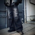 CPG | RHOMBUS DENIM PANTS #BLACK [25SS-CPG-03 / FS1741]