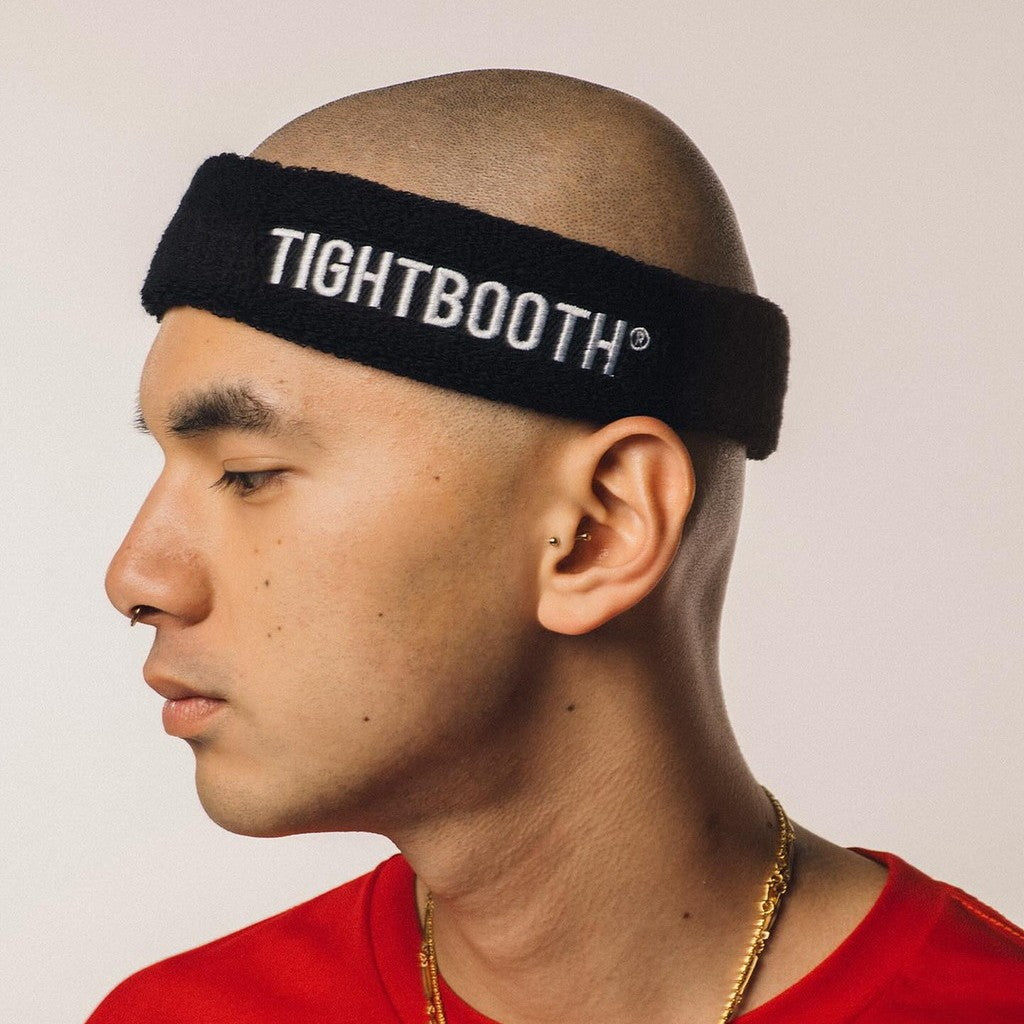 LOGO HEAD BAND #Black [SU24-A06]