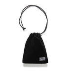 天鵝絨肩包 #黑色 [24FWE-WMA-BG01]