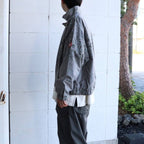 PANELED DIGI7 ZIP JACKET #GREY [CES30JK13]