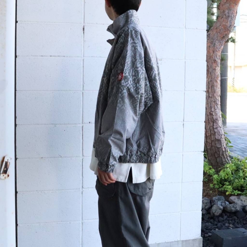 PANELED DIGI7 ZIP JACKET #GREY [CES30JK13]