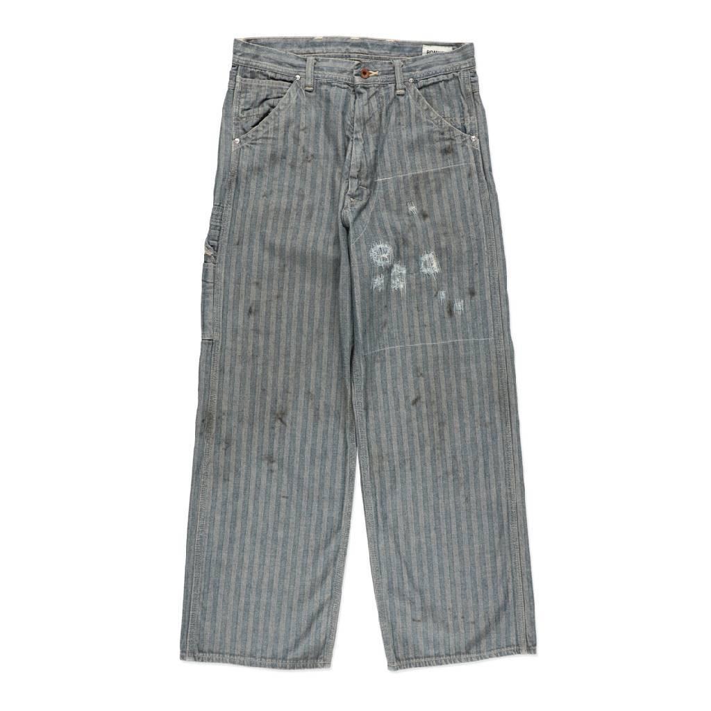 FER GRITGEAR PANTS AGED #INDIGO HERRINGBONE [BW261-FGGP]